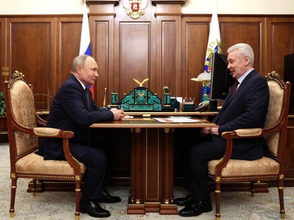 Путин остался доволен: Собянин доложил президенту об итогах развития столицы Путин остался доволен: Собянин доложил президенту об итогах развития столицы