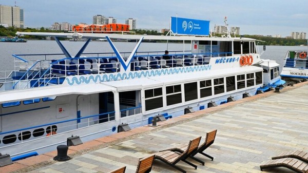 Движение теплоходов "Москва-1" и "850 лет Москве" возобновится 27 апреля