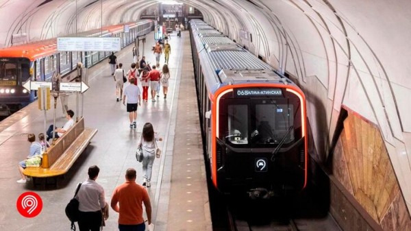 Новый поезд "Москва-2024" вышел на Замоскворецкую линию метро Новый поезд "Москва-2024" вышел на Замоскворецкую линию метро