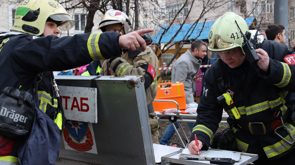 &laquo;Воронцовские бани&raquo; загорелись в Москве 