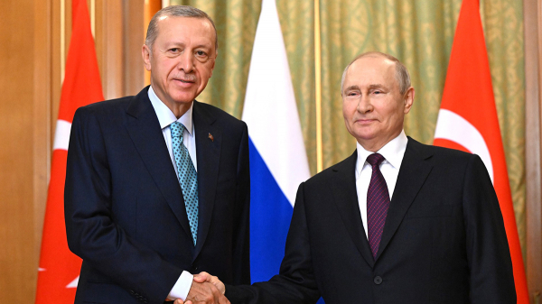 Путин и Эрдоган провели телефонный разговор Путин и Эрдоган провели телефонный разговор