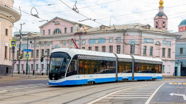 Схема движения трамваев временно изменится в центре Москвы Схема движения трамваев временно изменится в центре Москвы